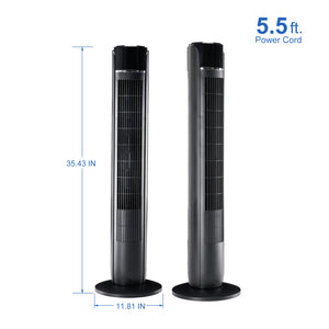 Portable Standing Cooling Fan – Adjustable Quiet Floor Fan for Home & Office