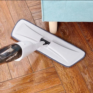 Easy Squeeze Spray Mop with Washable Microfiber Pads for Tile, Wood & Vinyl Floors