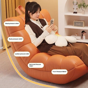 Huge Caterpillar Floor Sofa – Cozy Plush Lounge Chair for Home Relaxation
