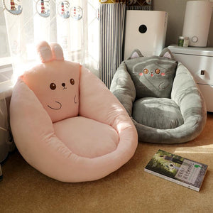 Japanese Tatami Floor Stool Futon Chair for Lazy Sitting & Relaxing