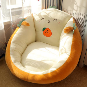 Japanese Tatami Floor Stool Futon Chair for Lazy Sitting & Relaxing