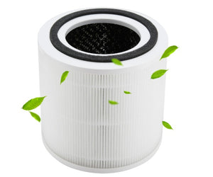 Portable Home Air Purifier – HEPA Air Cleaner for Smoke, Dust & Allergies