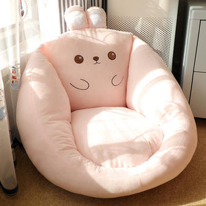 Japanese Tatami Floor Stool Futon Chair for Lazy Sitting & Relaxing