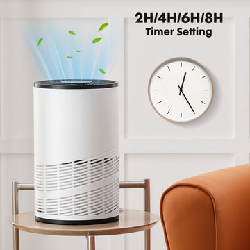 Portable Home Air Purifier – HEPA Air Cleaner for Smoke, Dust & Allergies